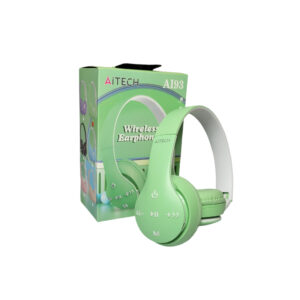 Auricular Aitech AI-93 Inalámbrico C/Micro Verde
