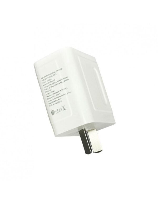 Cabezal Cargador De Pared Aitech Cdq-079 Tipo C 25w Fast Charge - Imagen 4