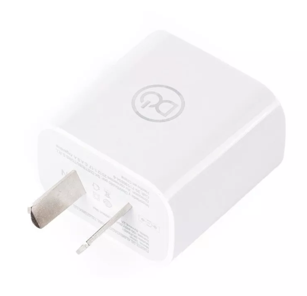 Cabezal Cargador Ditron Con Carga Ultra Rápida USB Tipo C 20W