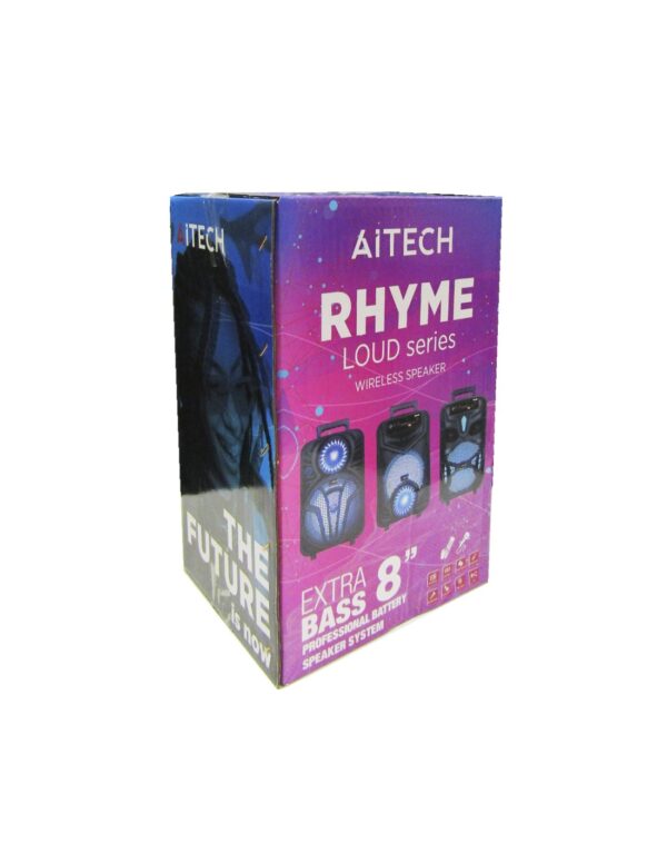 Parlante Aitech Rhyme Gz-p44 8" Bluetooth - Imagen 2