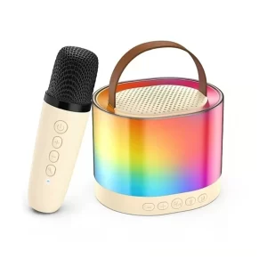 Parlante Bluetooth Portátil con Micrófono Karaoke K52