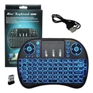 Mini Teclado Inalambrico Aitech Azul/Rojo/Verde