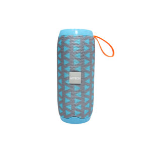 Parlante Aitech Ait-106 2X5W Strength Go Series Portable Celeste y Gris