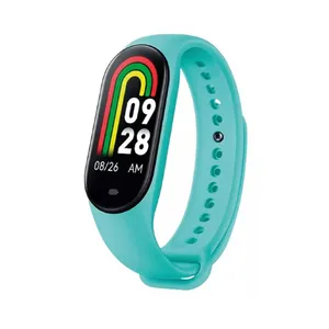 Smart Watch M8 Deportivo Fitness Celeste