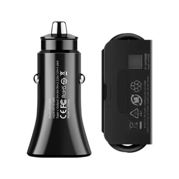 Cargador Samsung 12V Car Charging 25W - Imagen 2