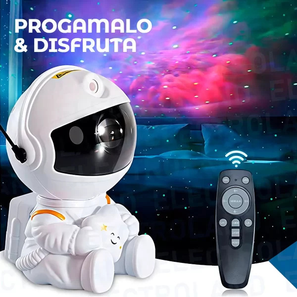 Proyector Astronauta Cafini CN-E7834 Con Control Remoto - Imagen 7