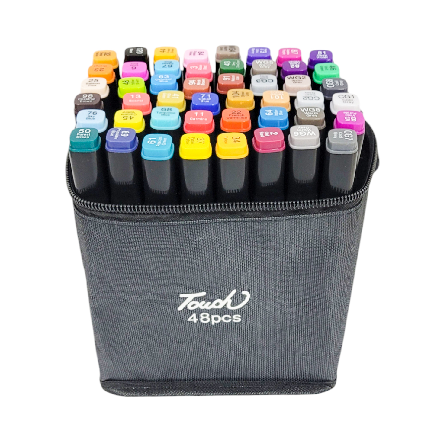 Set de Marcadores Touch Plumones Doble Punta 48 PCS