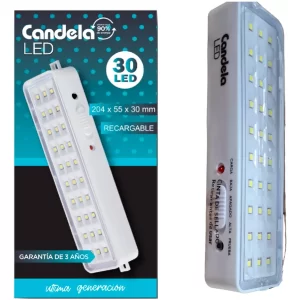 Luz de Emergencia 30 LEDS 15cm.