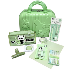 Kit Escolar Panda con Valija