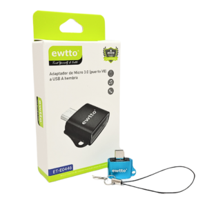 Adaptador de Micro USB 3.0 (Puerto V8) a USB