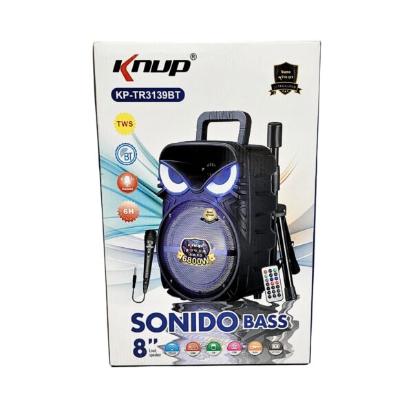 Parlante Knup KP-TR3139BT - Imagen 10