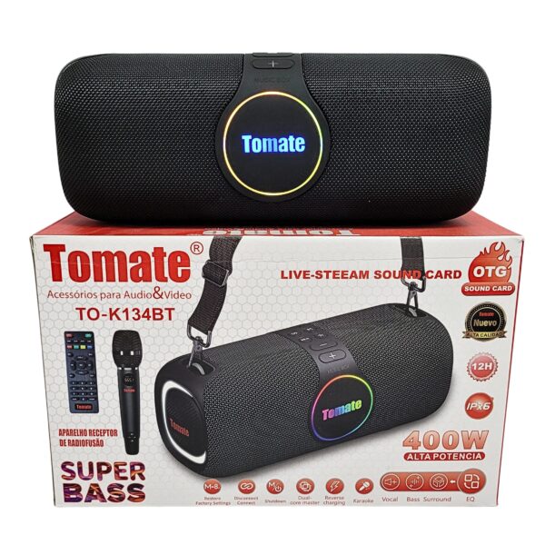 Parlante Tomate TO-K134BT - Imagen 9