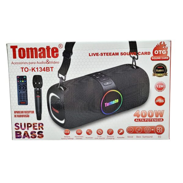 Parlante Tomate TO-K134BT - Imagen 10