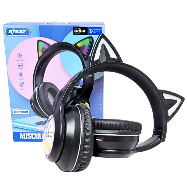 Auriculares De Gatito Knup - Imagen 13