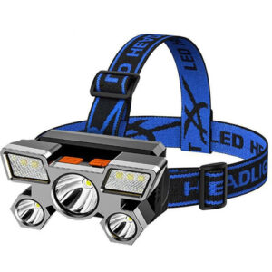 Linterna Minera 5 Leds Recargable USB