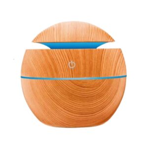 Difusor 2 Humidificador Aromatico Simil Madera 200
