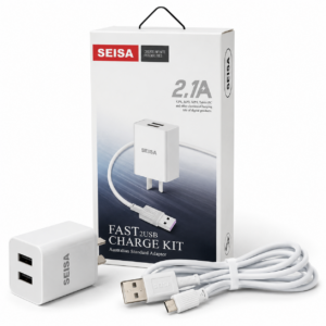 Cargador Seisa + Cable V8 2.1