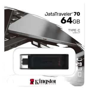 Pendrive 64GB Kingston Data Traveler 70 Tipo C