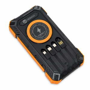 Power Bank Yesido 30.000 mAh + Carga Inalámbrica