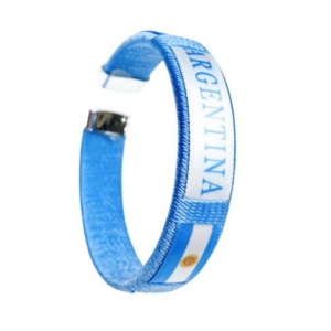 Pulsera Tejida de Argentina